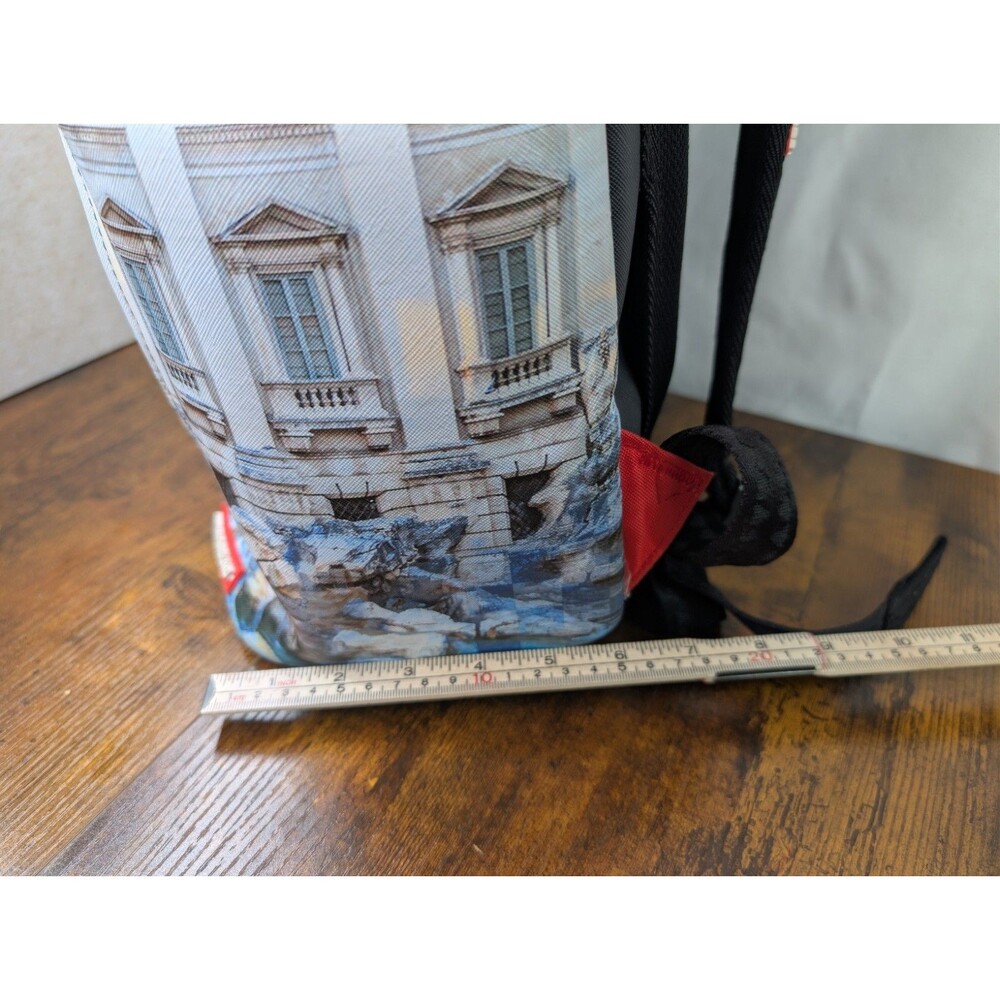 Sprayground Sprebi Fountain DLXSV Backpack Trevi Fountain Rome Rare Preowned - Picture 6 of 16